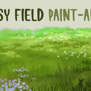 Painting a Field - Free brush-set
