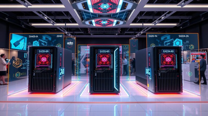 Unveiling Compal's Powerful AI Servers: Meet the SX420-2A, SX220-1N, and SX224-2A Revolutionizing HPC at GTC 2025 1 Unveiling Compal's Powerful AI Servers: Meet the SX420-2A, SX220-1N, and SX224-2A Revolutionizing HPC at GTC 2025